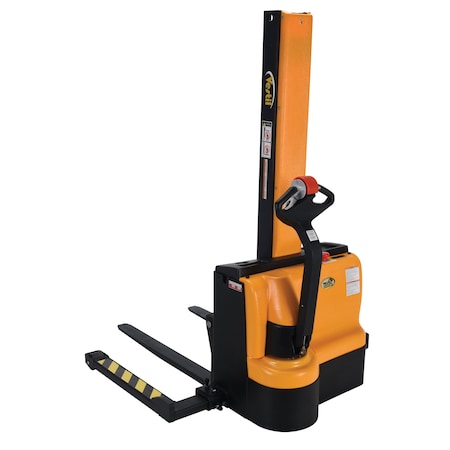 Vestil Stacker Narrow Mast Power Drive, Load Cap. 2200 lb. SNM-62-AA